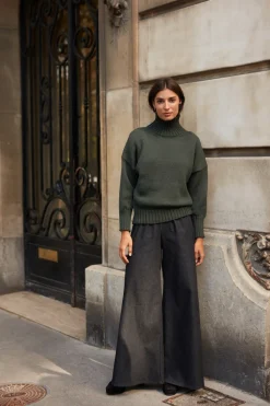 Best Sale Maison Guillemette PULL RODOLPHE KAKI