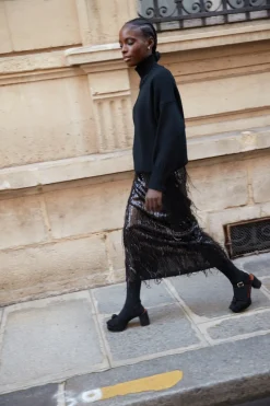 Online Maison Guillemette PULL RODOLPHE NOIR