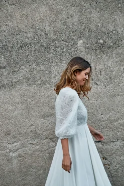 Cheap Maison Guillemette ROBE ANITA - COLLECTION BLANCHE