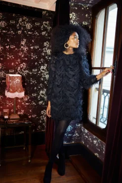 Fashion Maison Guillemette ROBE GREGORIA NOIRE