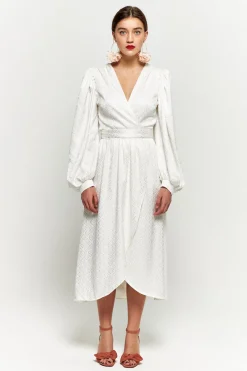 Cheap Maison Guillemette ROBE GRETA - COLLECTION BLANCHE