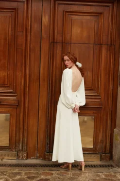 New Maison Guillemette ROBE LAGO - COLLECTION BLANCHE