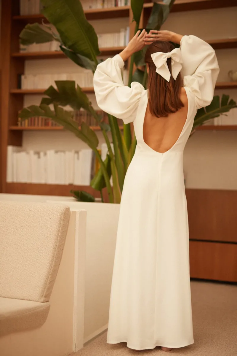 New Maison Guillemette ROBE LAGO - COLLECTION BLANCHE