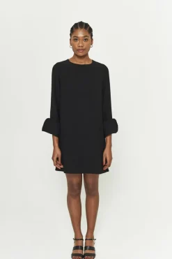 Sale Maison Guillemette ROBE LEONIE NOIRE - existe dans deux longueurs