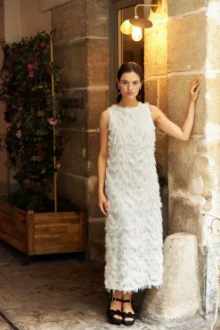 Sale Maison Guillemette ROBE LONGUE GREG - COLLECTION BLANCHE