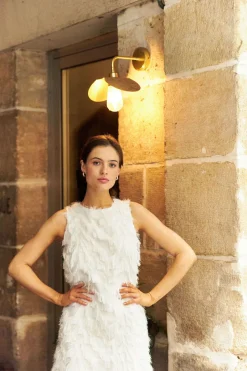 Sale Maison Guillemette ROBE LONGUE GREG - COLLECTION BLANCHE