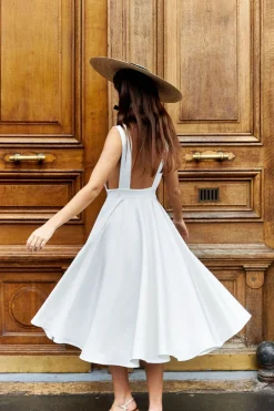 Outlet Maison Guillemette ROBE LYNE - COLLECTION BLANCHE