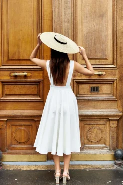 Outlet Maison Guillemette ROBE LYNE - COLLECTION BLANCHE