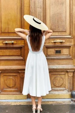 Outlet Maison Guillemette ROBE LYNE - COLLECTION BLANCHE