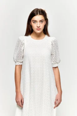 Discount Maison Guillemette ROBE MADDY - COLLECTION BLANCHE