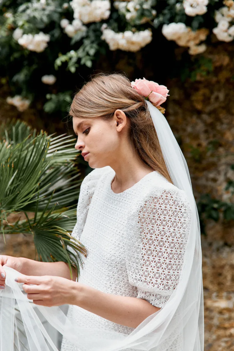 Discount Maison Guillemette ROBE MADDY - COLLECTION BLANCHE