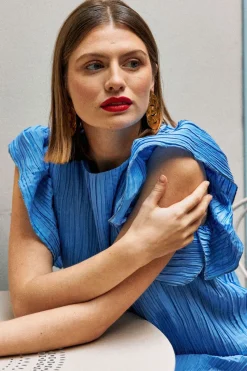 Best Maison Guillemette ROBE PENELOPE BLEUE