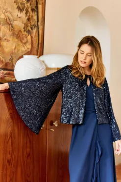 Shop Maison Guillemette ROBE PILAR MARINE