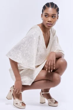 Cheap Maison Guillemette ROBE SACHA - COLLECTION BLANCHE