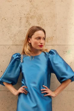 Best Maison Guillemette ROBE SEA AVEC SON ÉPAULETTE ROCK - existe dans deux longueurs