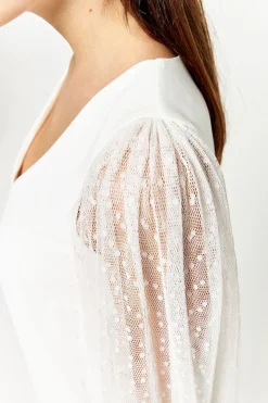 Sale Maison Guillemette ROBE SWAN - COLLECTION BLANCHE