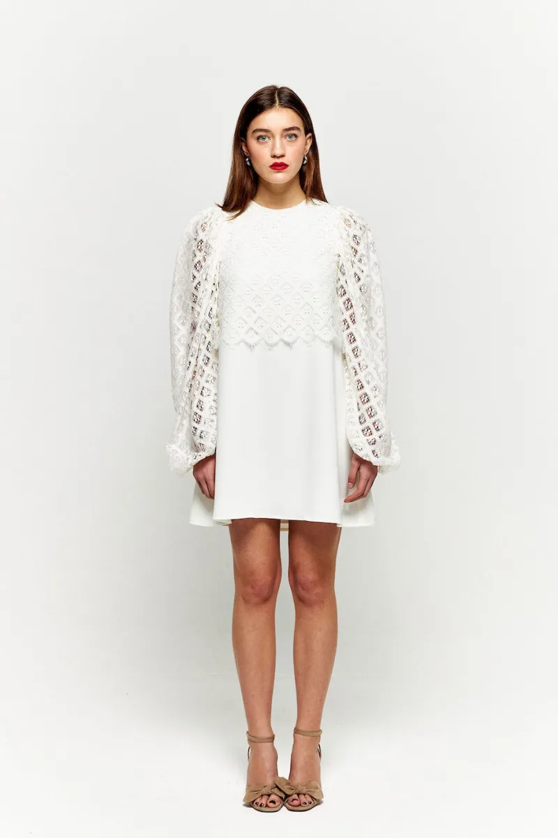 Flash Sale Maison Guillemette ROBE TOMI - COLLECTION BLANCHE