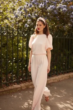 Store Maison Guillemette SERRE TETE AMORE ROSE PALE