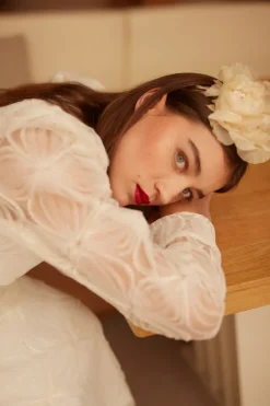 Cheap Maison Guillemette SERRE TETE FLORA - COLLECTION BLANCHE