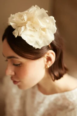 Cheap Maison Guillemette SERRE TETE FLORA - COLLECTION BLANCHE