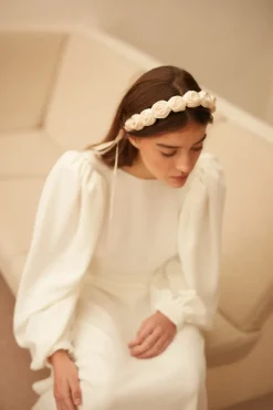 Fashion Maison Guillemette SERRE TETE ROME - COLLECTION BLANCHE