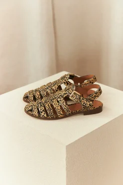 Cheap Maison Guillemette SPARTIATES IBIZA EFFET LEOPARD