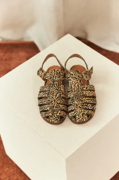 Cheap Maison Guillemette SPARTIATES IBIZA EFFET LEOPARD