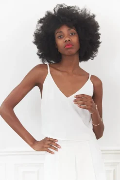 Clearance Maison Guillemette TOP BALLERINE - COLLECTION BLANCHE - existe dans deux longueurs