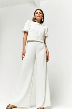 Discount Maison Guillemette TOP JANINA - COLLECTION BLANCHE