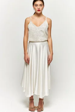 Discount Maison Guillemette TOP PETRA - COLLECTION BLANCHE