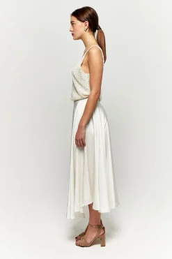 Discount Maison Guillemette TOP PETRA - COLLECTION BLANCHE