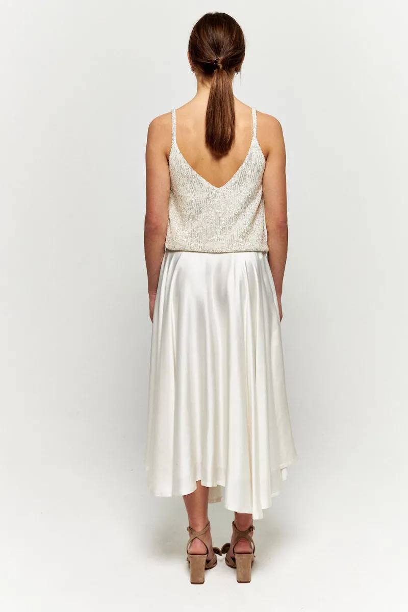 Discount Maison Guillemette TOP PETRA - COLLECTION BLANCHE