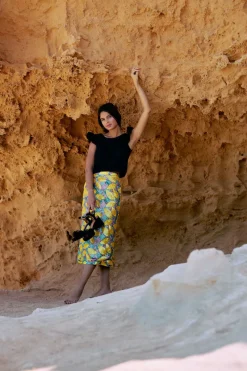 Shop Maison Guillemette TOP ROMA NOIR - LES EMBLEMATIQUES