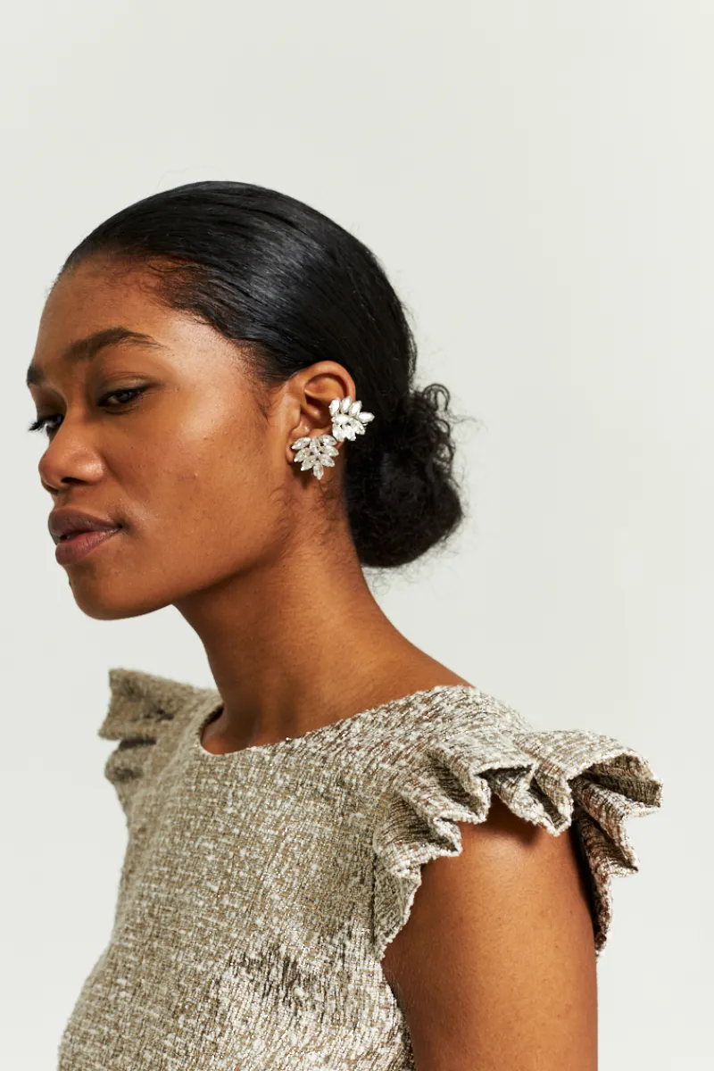 Hot Maison Guillemette TOP ROMA TWEED DORE - LES EMBLEMATIQUES