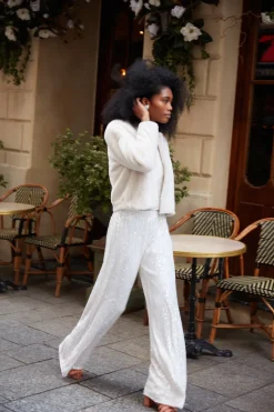 Clearance Maison Guillemette VESTE FIONA BEIGE SABLE