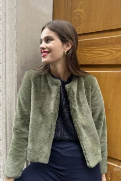 Hot Maison Guillemette VESTE FIONA KAKI