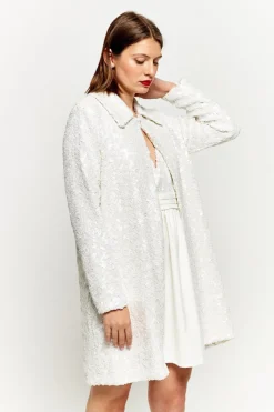 Cheap Maison Guillemette VESTE MANTEAU SANTIAGO - COLLECTION BLANCHE