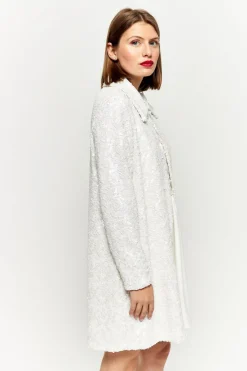 Cheap Maison Guillemette VESTE MANTEAU SANTIAGO - COLLECTION BLANCHE