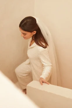 Flash Sale Maison Guillemette VESTE SMOKING SANTIAGO - COLLECTION BLANCHE